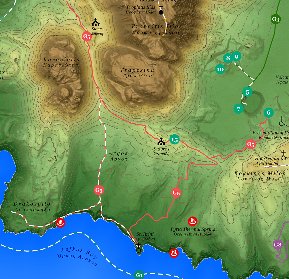 Argos - St. Irini (G5) Map